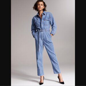 Aritzia Denim Forum Margot Denim Boilersuit Sz. S